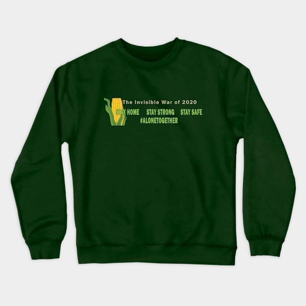 front/back STAY HOME CHILDREN OF THE  CORN Crewneck Sweatshirt by AVISION